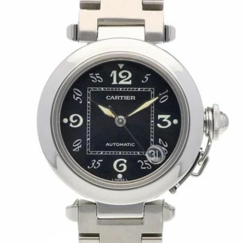 Pre-owned Stainless Steel watches Cartier Vintage , Gray , Unisex