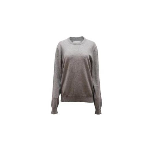 Pre-owned Wool tops Maison Margiela Pre-owned , Gray , Dames