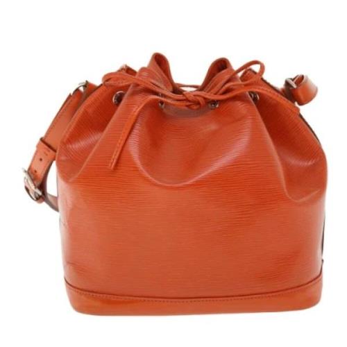 Pre-owned Leather louis-vuitton-bags Louis Vuitton Vintage , Orange , ...