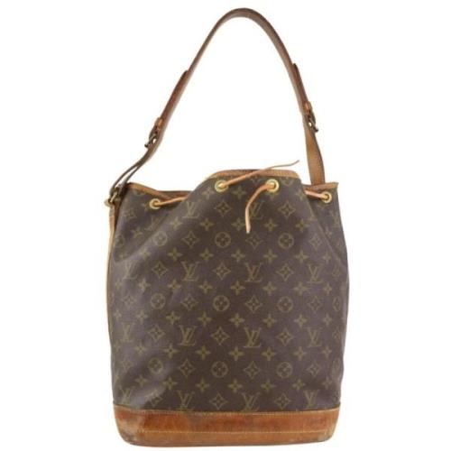 Tweedehands Bucket Tas Louis Vuitton Vintage , Brown , Dames