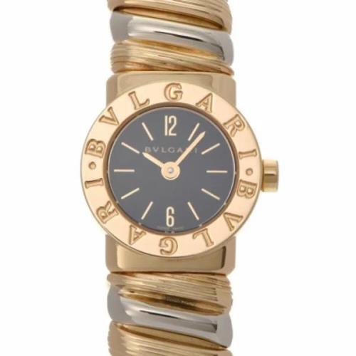 Pre-owned Metal watches Bvlgari Vintage , Yellow , Dames