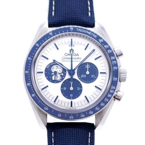 Pre-owned Metal watches Omega Vintage , Blue , Dames