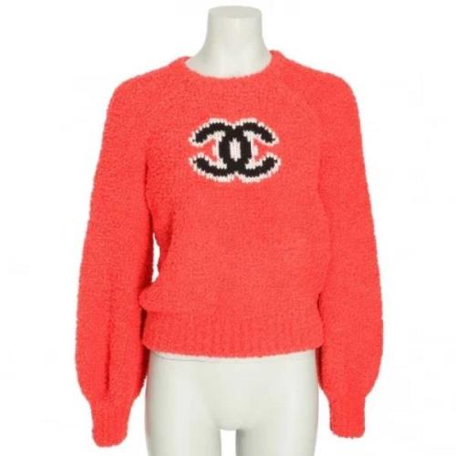 Pre-owned Wool tops Chanel Vintage , Pink , Dames