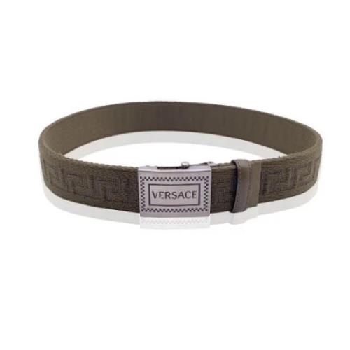 Pre-owned Fabric belts Versace Pre-owned , Brown , Dames