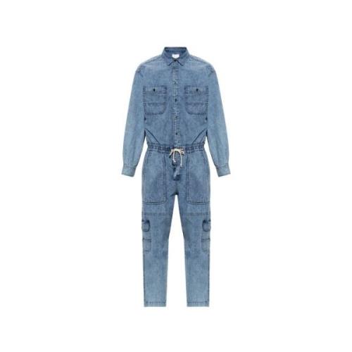 ‘Vyns’ denim jumpsuit Isabel Marant , Blue , Heren