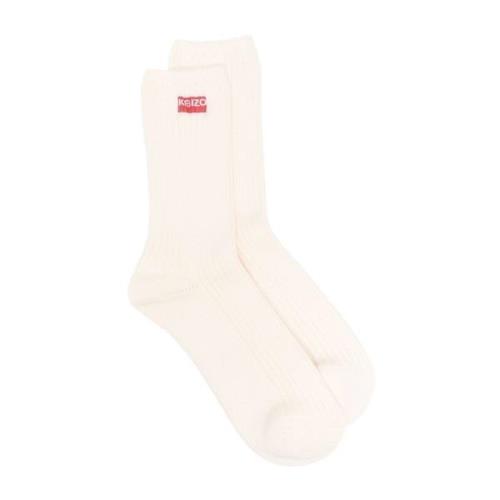 Elegante Comfortabele Sokken voor Heren Kenzo , White , Heren