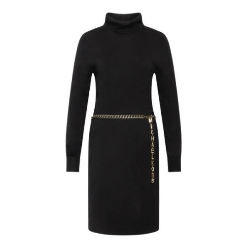 Daggebreide jurk Michael Kors , Black , Dames