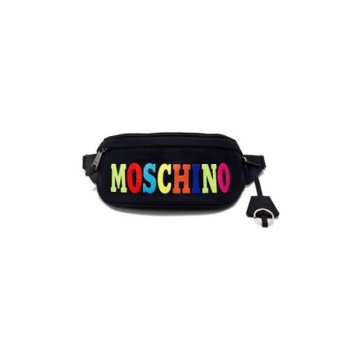 Multicolor Logo Heuptas - One Size Moschino , Black , Unisex