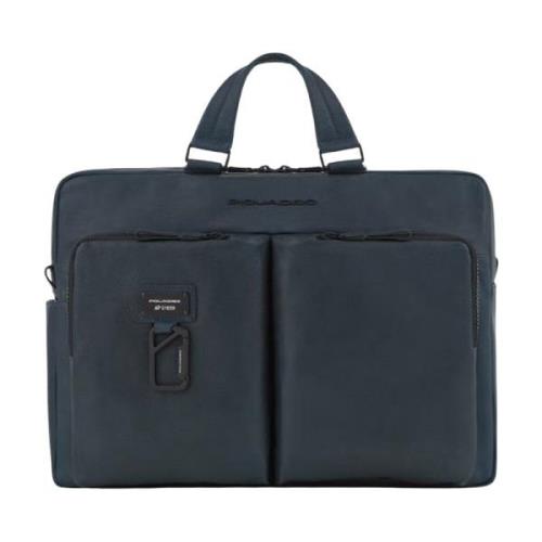 Handbags Piquadro , Blue , Unisex