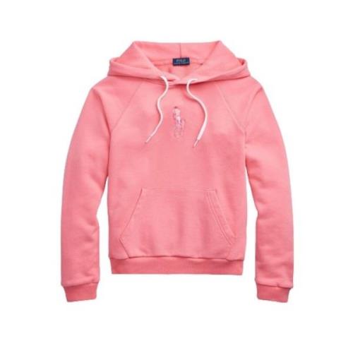 Roze lint hoodie Polo Ralph Lauren , Pink , Dames