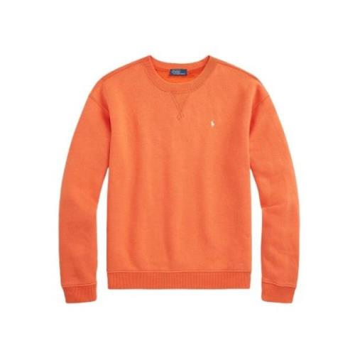 Iconische Ralph Lauren Sweatshirt Polo Ralph Lauren , Orange , Dames