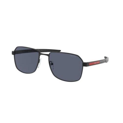 Zwarte PS 54Ws Dg009R Zonnebril Prada , Black , Unisex