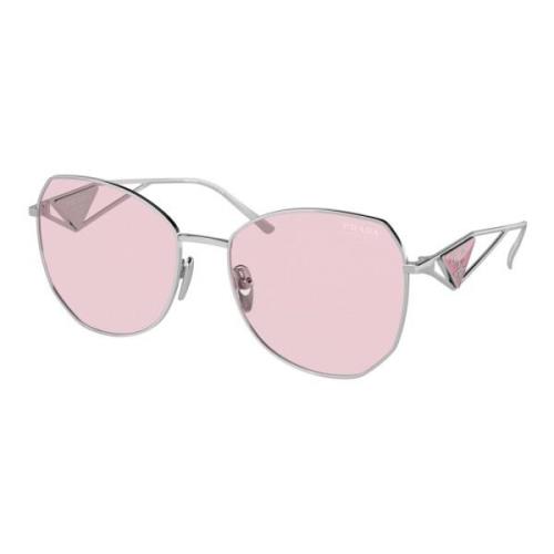 Stijlvolle zonnebril Prada , Pink , Dames