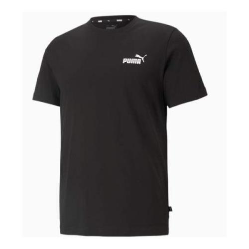 Essential Logo T-Shirt Puma , Black , Heren