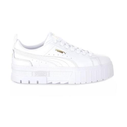 Cuoio Dames Sneakers Puma , White , Dames