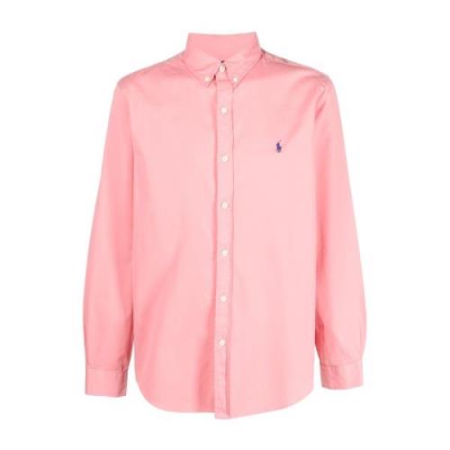 Roze Ss23 Herenshirts Ralph Lauren , Pink , Heren