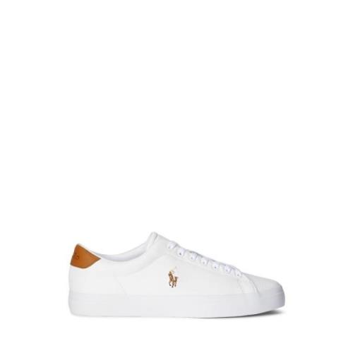 Longwood Stijlvolle Sneakers voor Heren Ralph Lauren , White , Heren