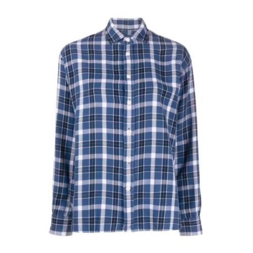 Dameskleding Shirts Blauw Aw23 Ralph Lauren , Multicolor , Dames