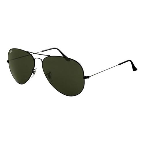 Aviator Large Metal II Sunglasses Ray-Ban , Black , Heren