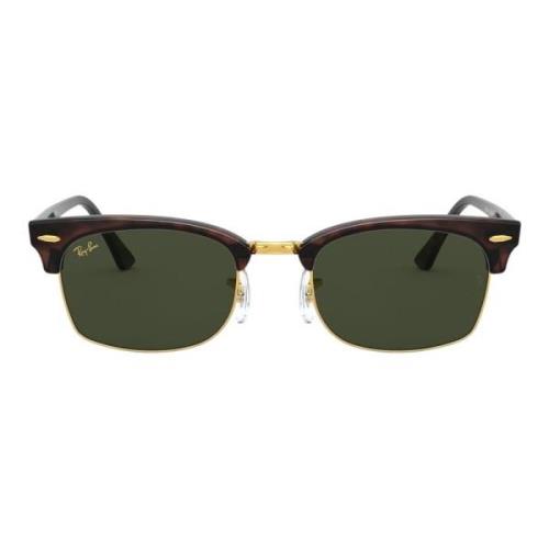 Square Legend Gold Sunglasses Ray-Ban , Brown , Heren