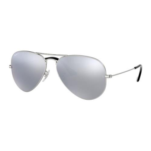 Gereflecteerde gepolariseerde flyers Ray-Ban , Gray , Heren