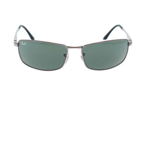 Rb3498 Sportieve Vierkante Zonnebril Ray-Ban , Gray , Heren