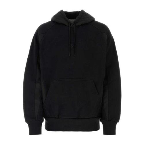 Zwarte katoenen sweatshirt Reebok , Black , Heren