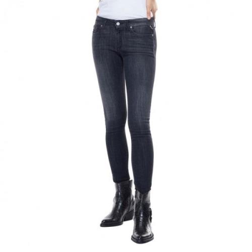 Nieuwe Luz Skinny Jeans - Verbeter je denimstijl Replay , Black , Dame...