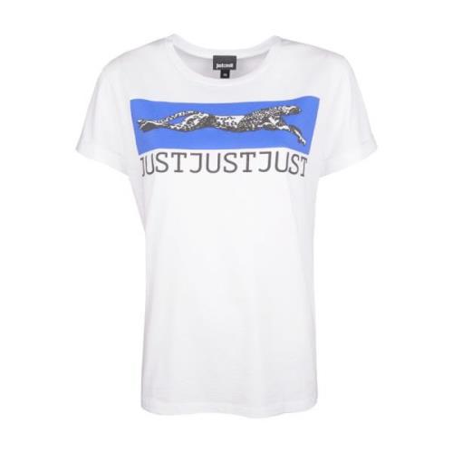 Just T-shirt Roberto Cavalli , Beige , Dames