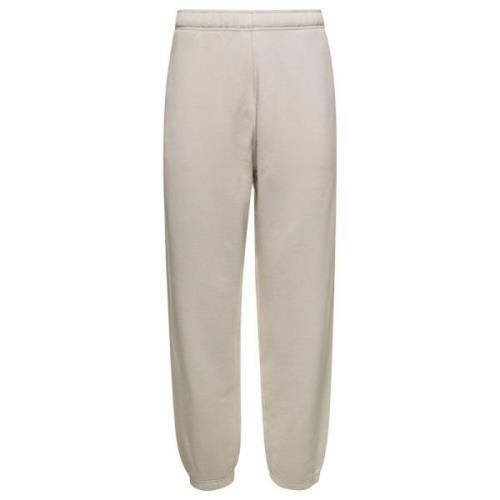 Witte Jogger Marina Broek Stone Island , White , Heren