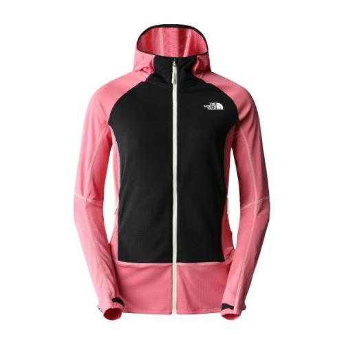 Cosmo Pink/Zwart Polartec Hoodie The North Face , Pink , Dames