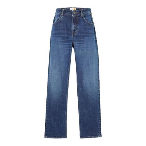 Stretch Slim Fit Broek Timberland , Blue , Heren