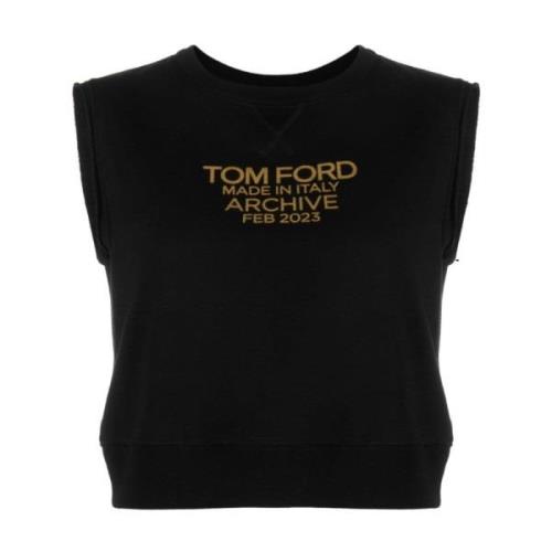 Zwarte Sweaters voor Heren Tom Ford , Black , Dames