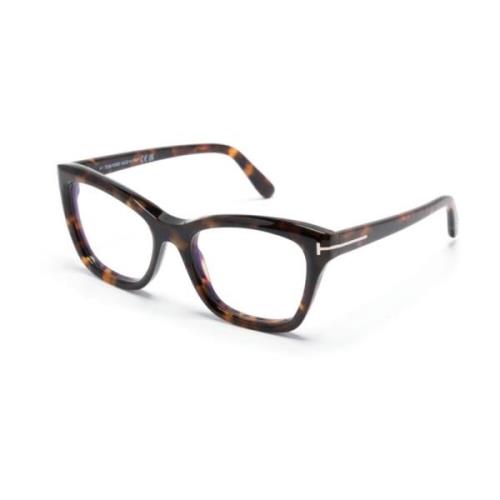 Bruin/Havana Optisch Montuur Tom Ford , Brown , Dames