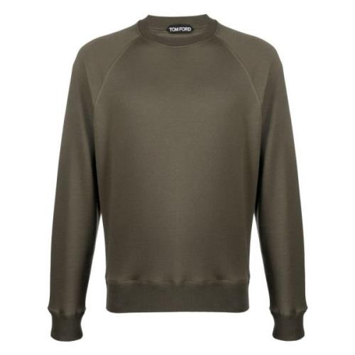 Katoenen sweatshirt Tom Ford , Green , Heren