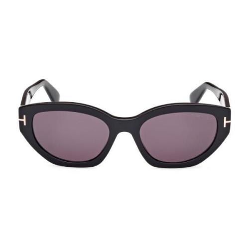 Paarse Cat-Eye Zonnebril Tom Ford , Purple , Dames