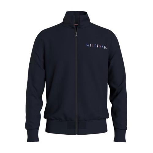 Sweatshirt met rits Tommy Hilfiger , Blue , Heren