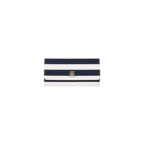 Iconic Tommy Grote Klep Streep Aw0Aw14652 Tommy Hilfiger , White , Dam...