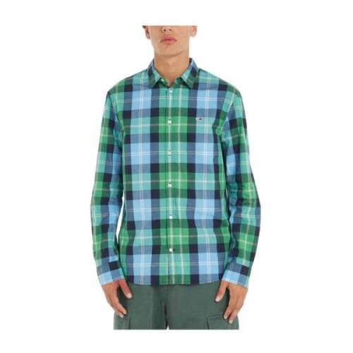 Casual overhemd Tommy Hilfiger , Green , Heren