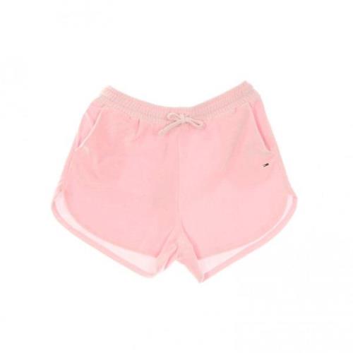 Pastel Velour Shorts Tommy Hilfiger , Pink , Dames