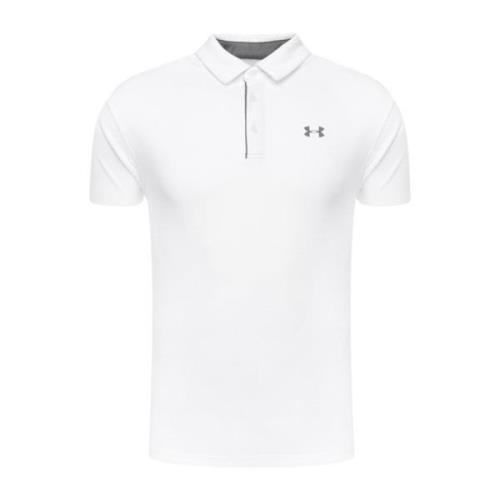 Losse Fit Tech Polo - Bedrukt Logo Under Armour , White , Heren