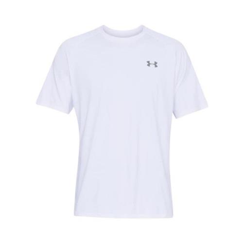 T-Shirts Under Armour , White , Heren