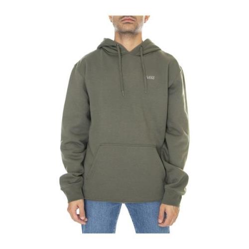 Groene hoodie met logozak Vans , Green , Heren