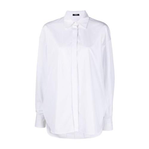 Witte shirts voor vrouwen Aw23 Versace , White , Dames
