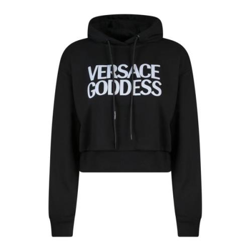 Sweatshirt Versace , Black , Dames