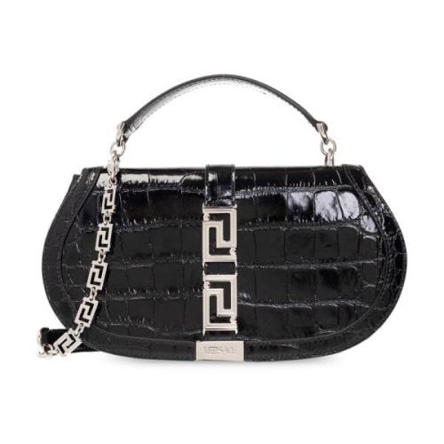 ‘Greca Goddess’ schoudertas Versace , Black , Dames