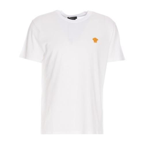 Witte T-shirts en Polos Versace , White , Heren