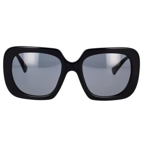 Vierkante zonnebril Ve4434 Gb1/87 Versace , Black , Unisex