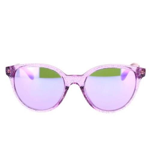Paarse glitter spiegelende zonnebril voor kinderen Versace , Purple , ...