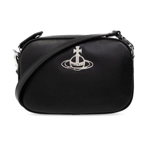 ‘Anna’ schoudertas Vivienne Westwood , Black , Dames